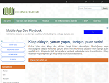 Tablet Screenshot of onlinekitapoku.com